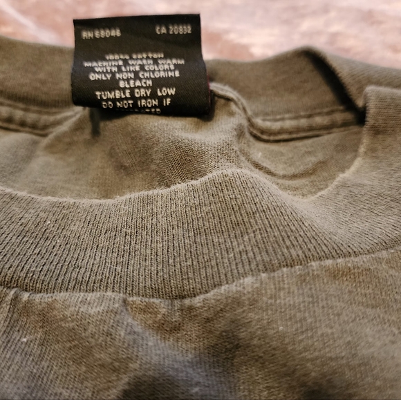 RAGE AGAINST THE MACHINE ZAPATA ONLY SHIRT XL GIANT USA MADE COTTON VINTAGE - Picture 6 of 16